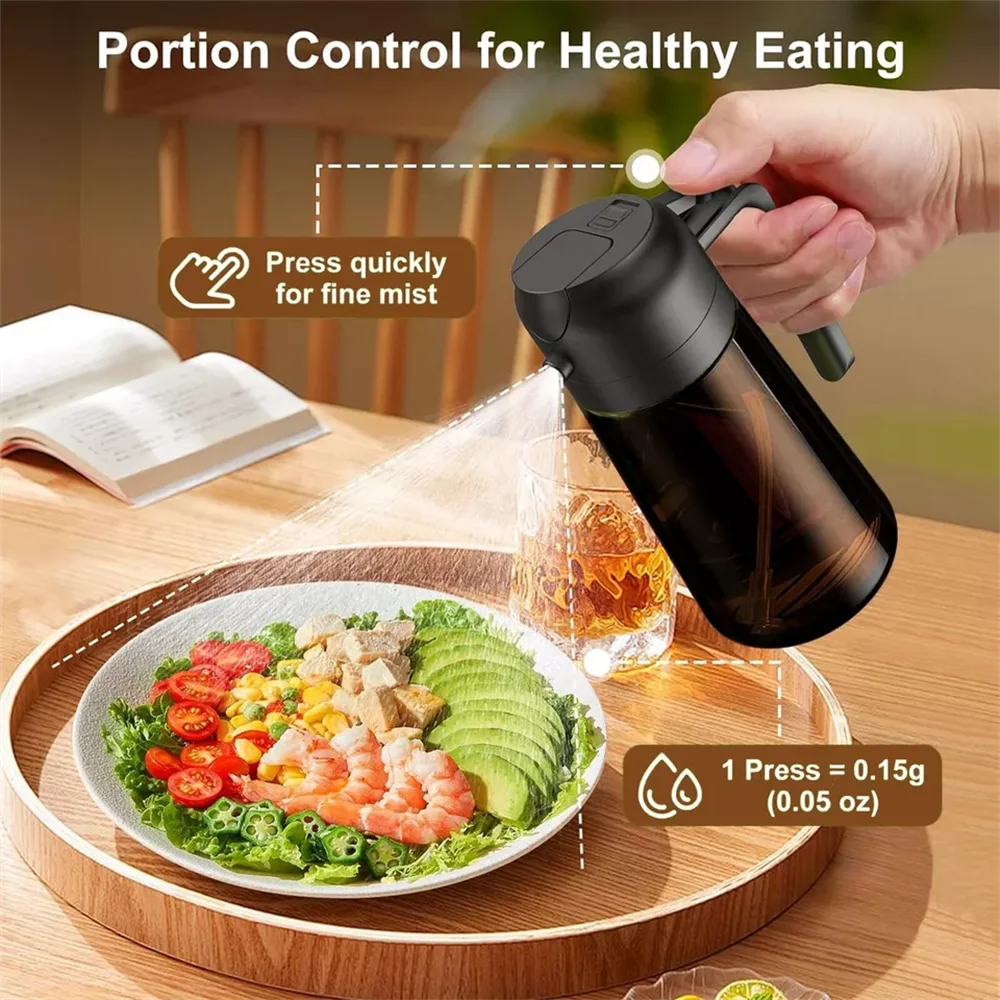 470ml glass cooking oil sprayer
